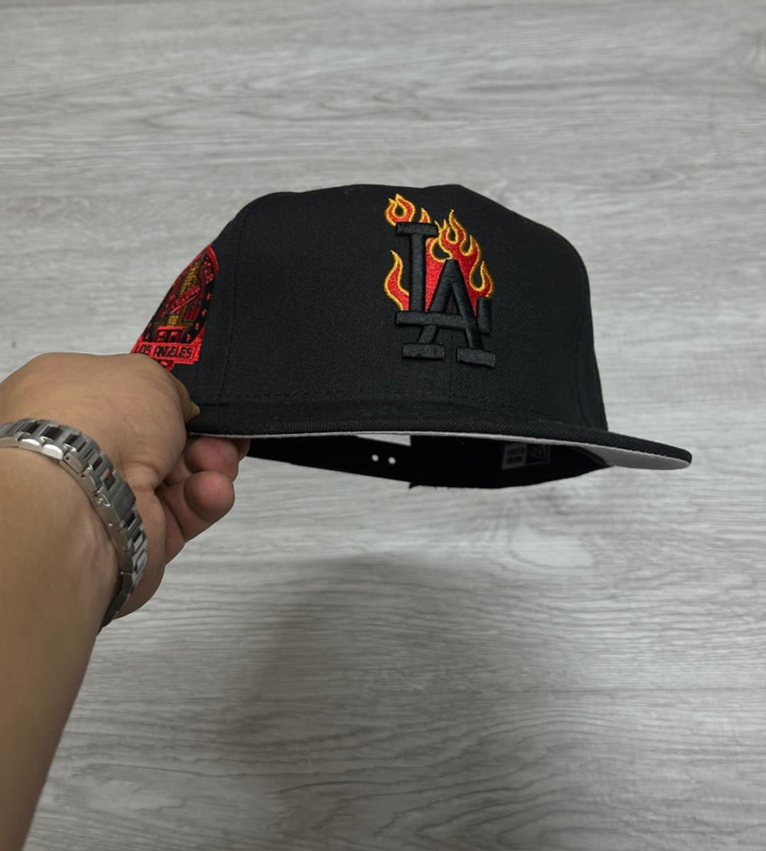 Gorras Los Angeles Negra 90